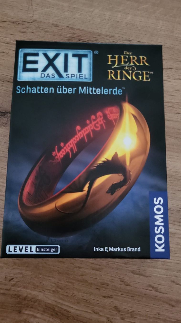 Kosmos Spiele: Exit - Das Spiel: Der Herr der Ringe - Top Zustand! – Neu (gemäss Beschreibung) aus Uster von faandrei