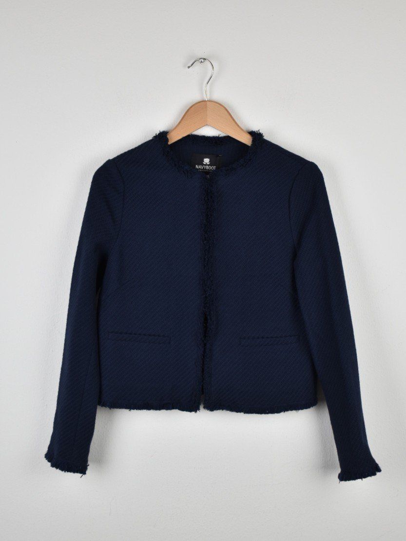 Navyboot Jacken: Navyboot Jacke/Blazer Gr.36, ungetragen, dunkelblau – Neu (gemäss Beschreibung) aus Nürensdorf von 2ND_STORY