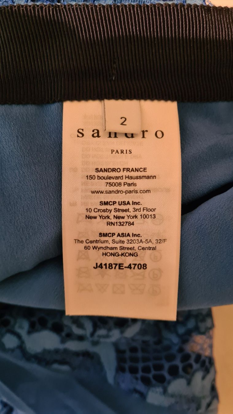 Sandro Röcke: Sandro Rock blau grösse 2 – Gebraucht aus Zürich von Isa0111 4