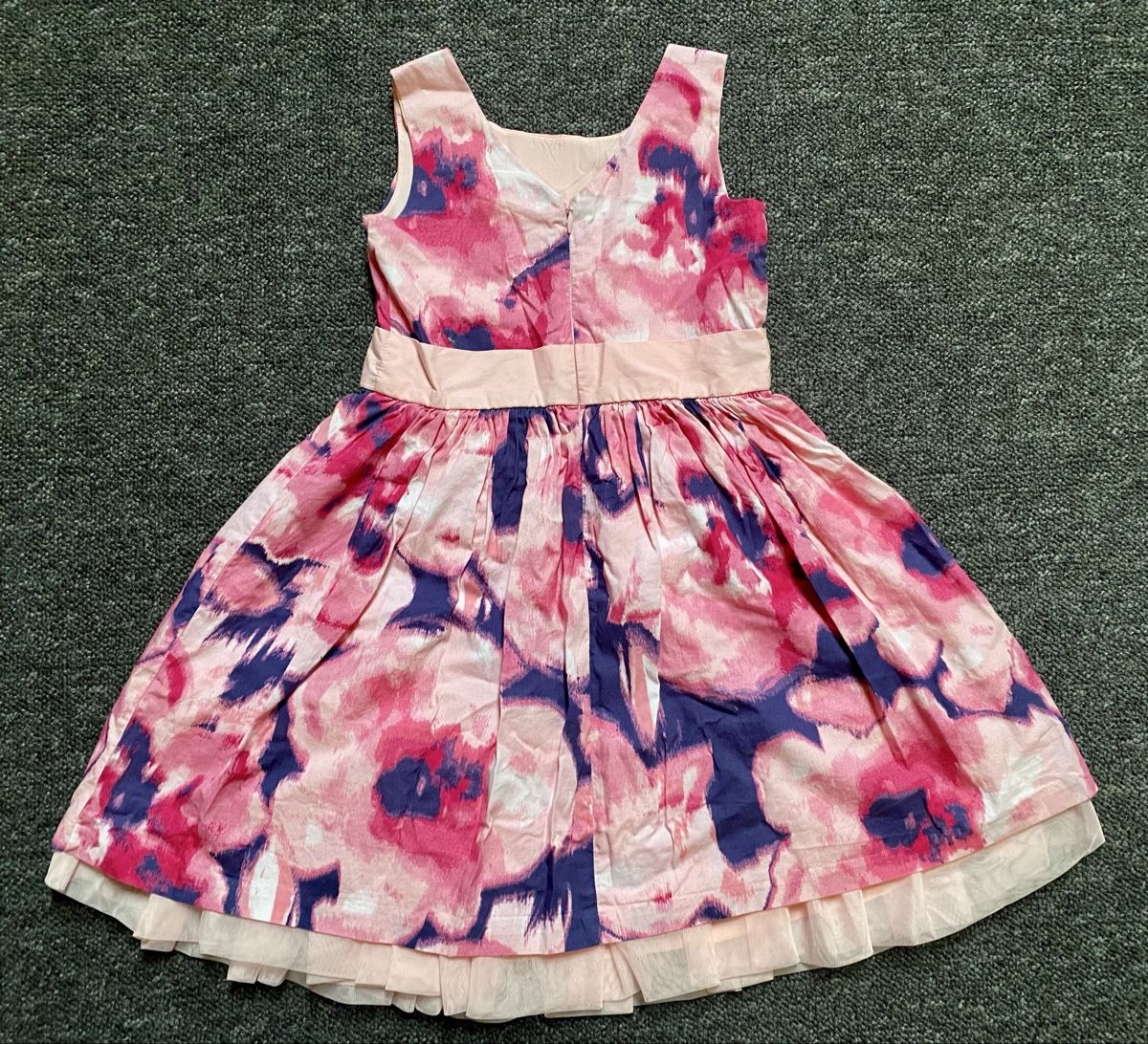 Kleider & Röcke: Gymboree Mädchen Kleid ca. Gr. 116, Blumenmuster, Tüll – Gebraucht aus Worben von Teddy112 1