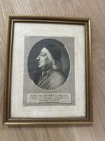 Rahmen mit Porträt Joh. Jacob Breitinger, geb. 1701