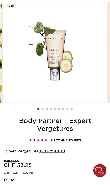 Cura del viso: Clarins expert vergetures neuf  – Usato da Grand-Lancy venduto da ssa_k59z