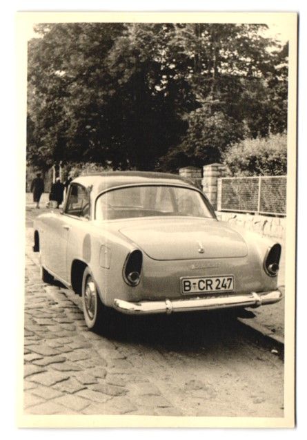 Photos & affiches: 2 Fotografien Auto Simca Aronde, Kfz mit – D'occasion à Berlin par bartko-reher 1