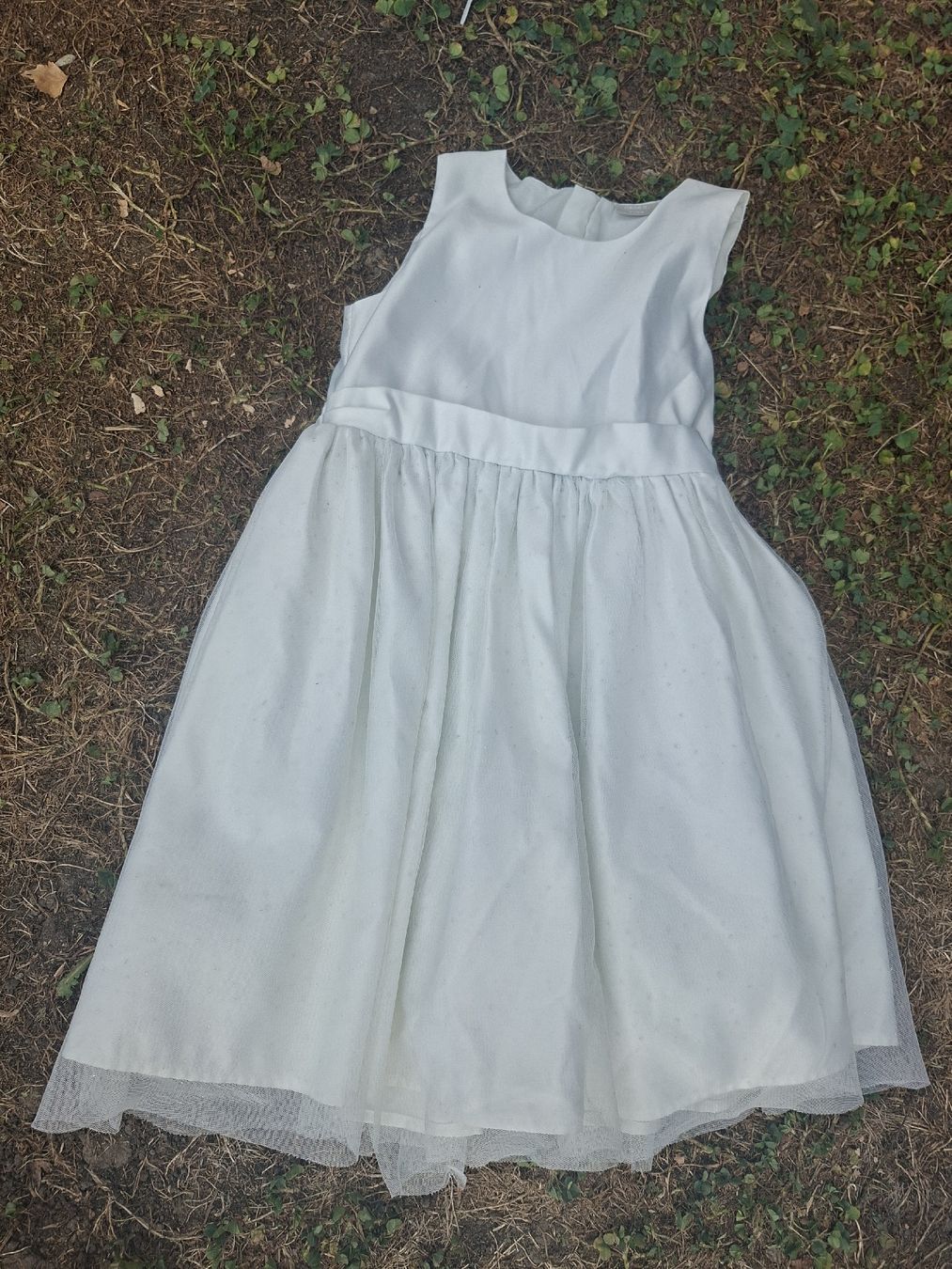 Vestiti & Gonne: Kleid Grösse 116 weiss Festlich – Usato da Thun venduto da SiHoSt