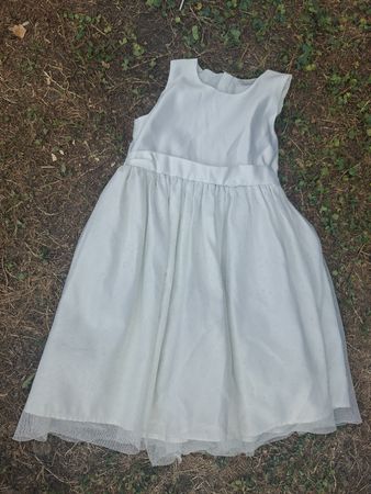 Kleid Grösse 116 weiss Festlich