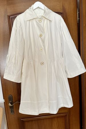 Eleganter ERICH FEND Trench Gr. 38 beige