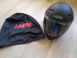 🌟 LAZER Premium Helm – Matt-Schwarz | Gr. L (59-60)