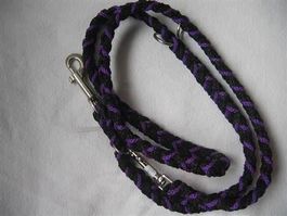 6 fach Geflochtene Nylonleine violet-sz