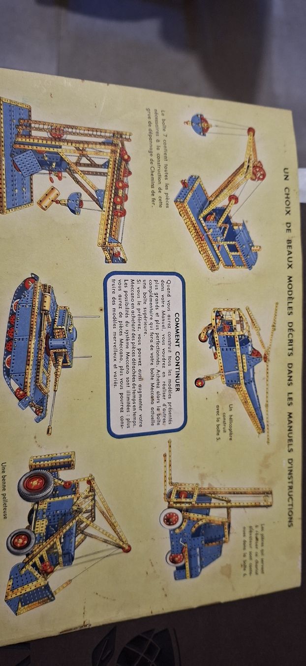 Meccano Kit di costruzioni: MECCANO ANNEES 50 – Usato da Bercher venduto da gfc_cs28 6