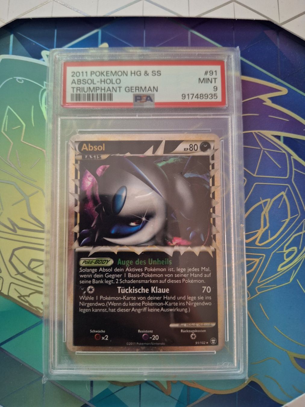 Pokémon Carte collezionabili: Absol Prime - PSA 9 – Nuovo (secondo la descrizione) da Altstätten SG venduto da sulim