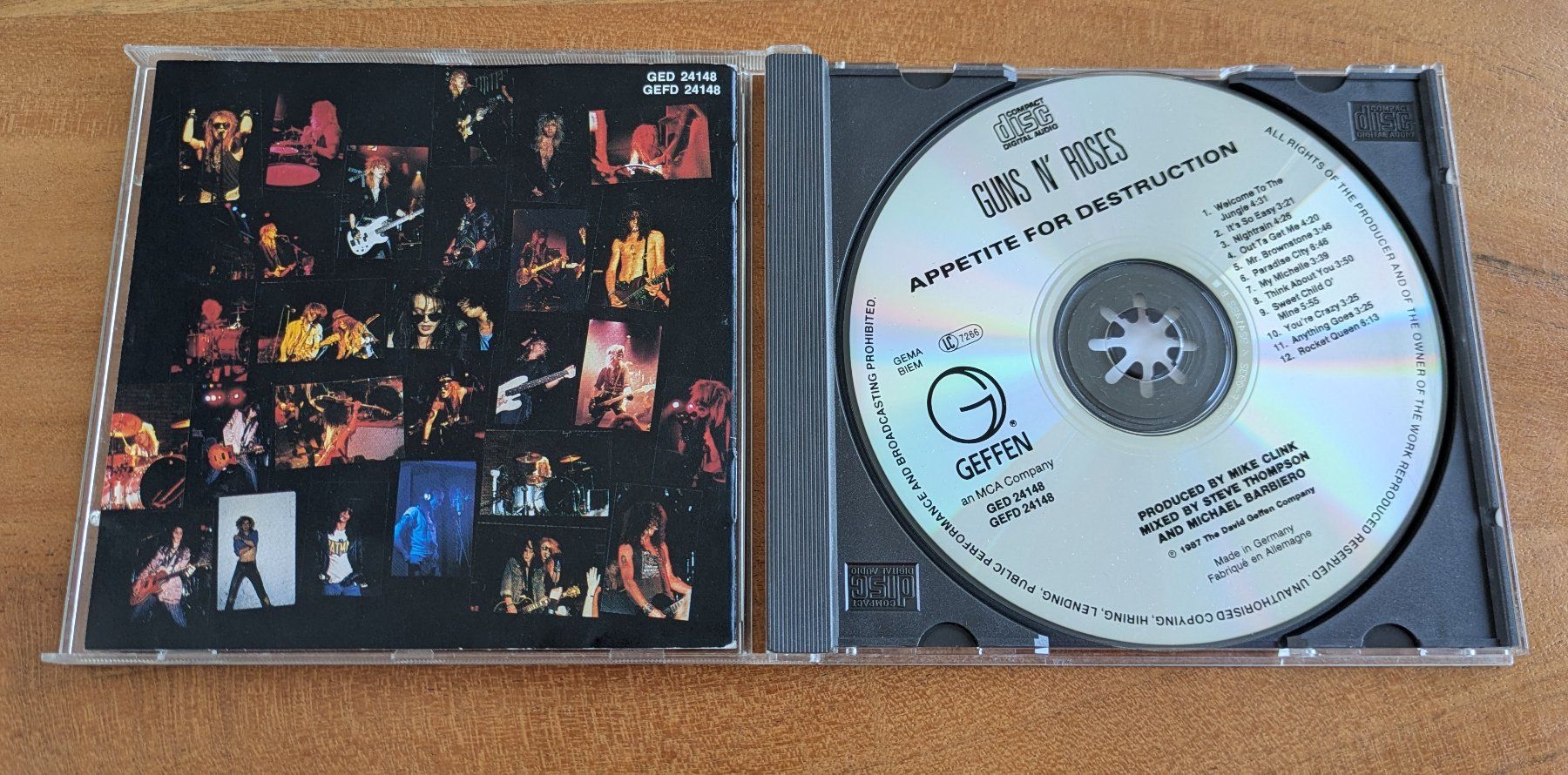 CD: Guns n Roses - Appetite For Destruction CD – Usato da Basel venduto da Beretta2 1