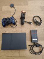 Spielkonsole Sony PlayStation 2 Slim mit Zubehör schwarz