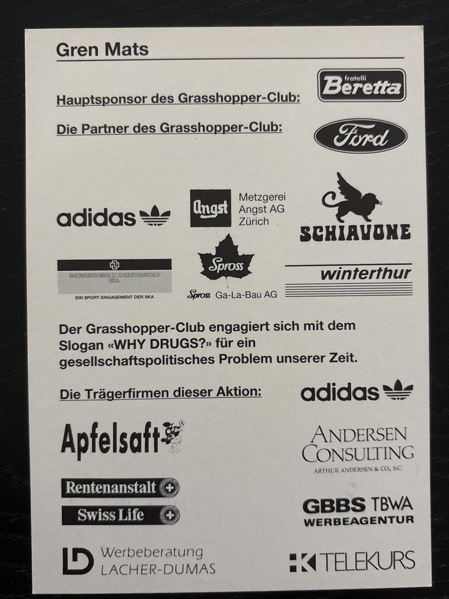 Autogrammkarte Aiyegun Tosin FC Zürich FCZ (Neu (gemäss Beschreibung