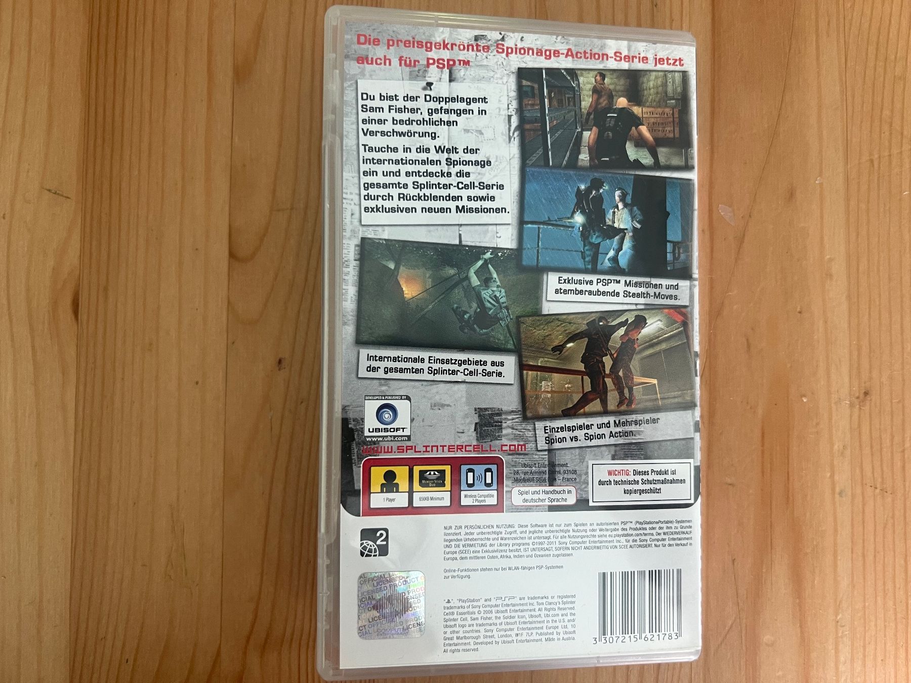 Sony Giochi: PSP Tom Clancy's SPLINTER CELL Essentials – Usato da st.gallen venduto da SoCre75 2