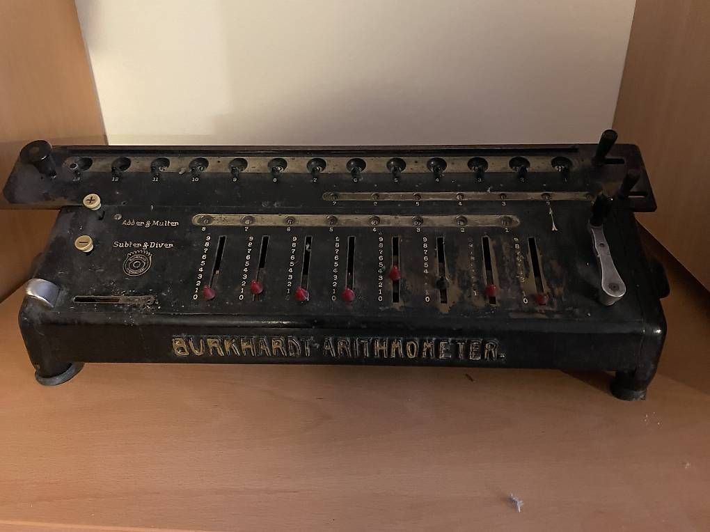 Strumenti musicali: Burkhardt Arithmometer – Usato da Euthal venduto da walterjo