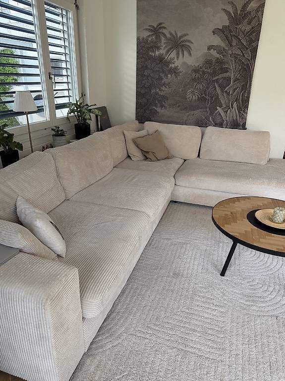 Sofas: Cord Sofa / Ecksofa  – D'occasion à Sempach par Odaniels 1