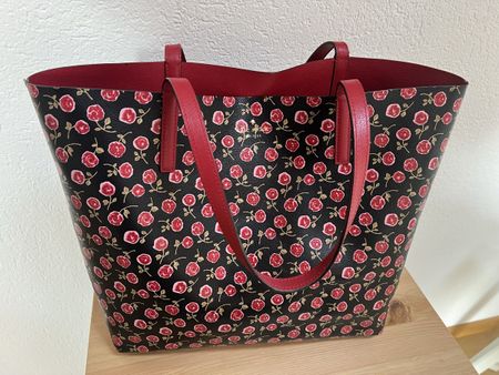 KATE SPADE Tote reversible rot/Rosen