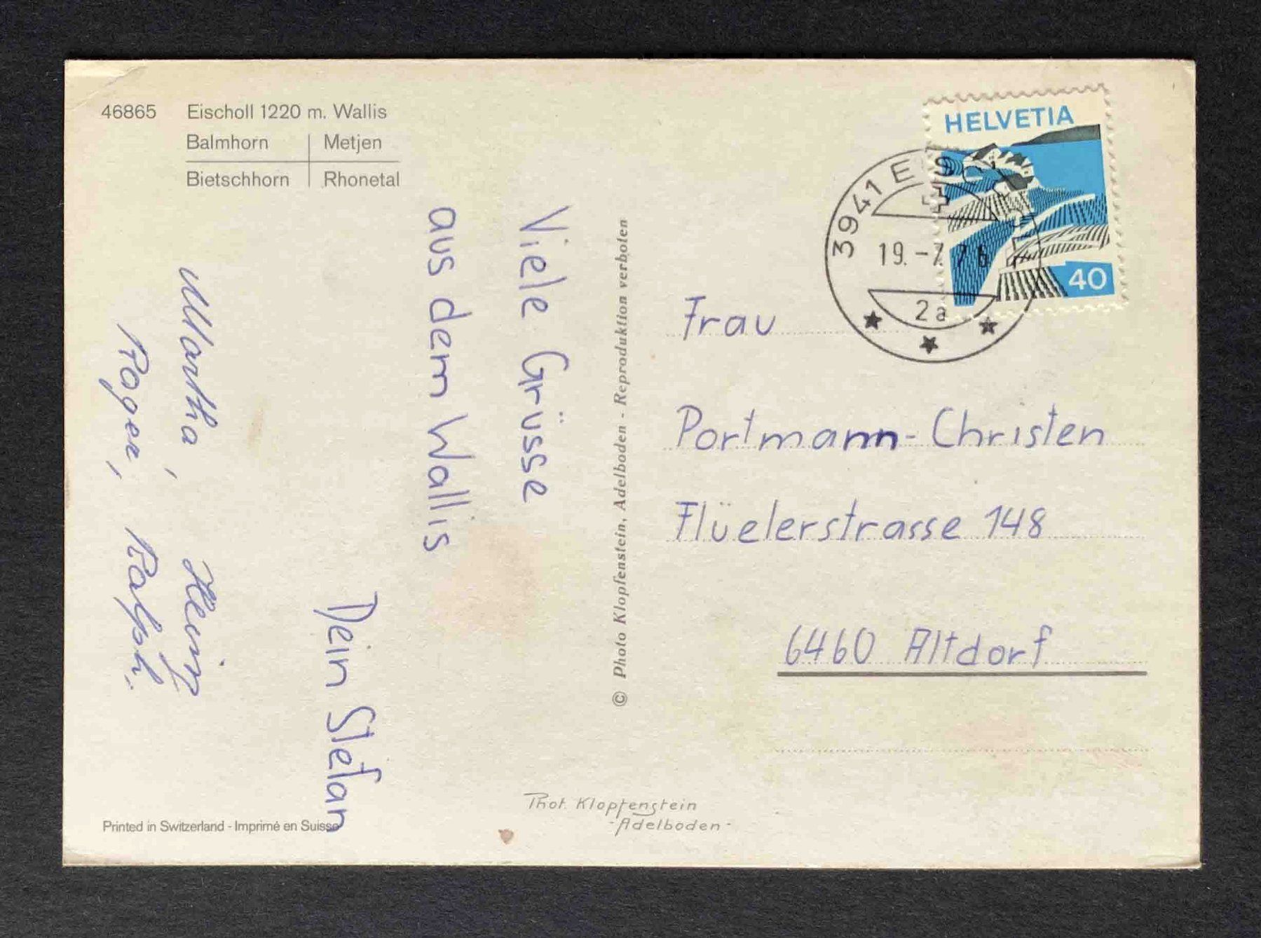 Cartoline postali: AK Eischoll – Usato da Goldau venduto da artelier1 1