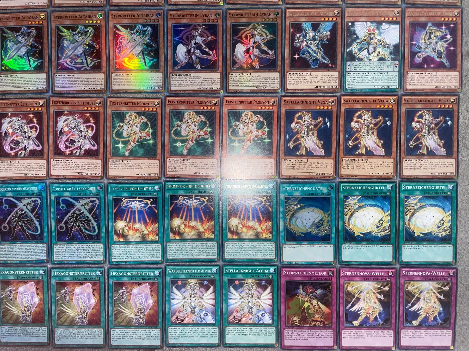 Yugioh Cartes à collectionner: Seltenes Sternzeichen / Sternritter Deck! – Neuf (Voir description) à Altstätten SG par ChangeMaker 4