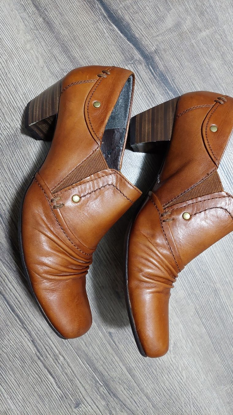 Damenschuhe: Braune Leder-Schuhe Grösse 36 – Gebraucht aus Gwatt (Thun) von Letzte-Chance-III 4