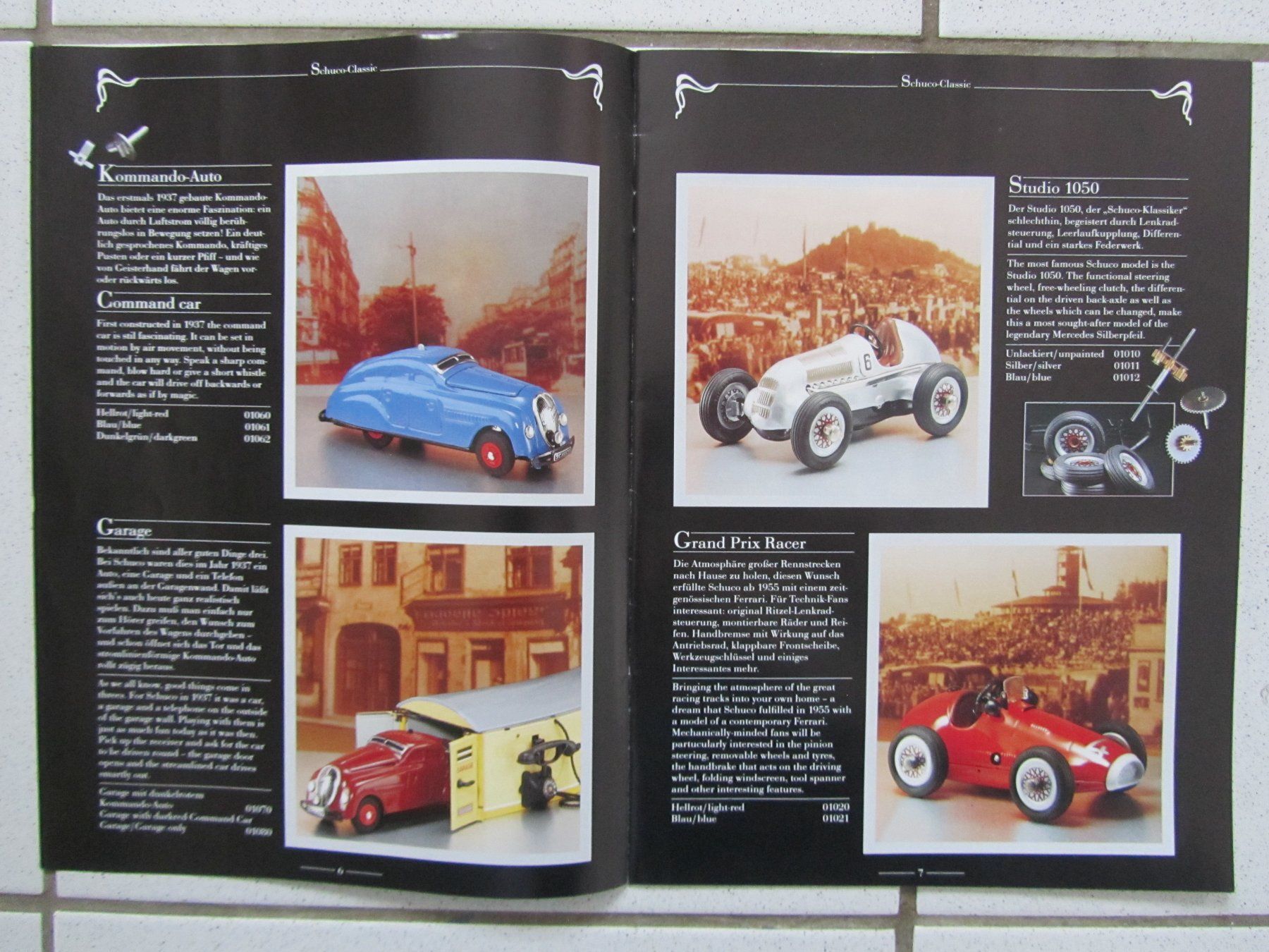 Schuco Modellautos: Schuco, Modellauto-Katalog von 1995 – Gebraucht aus Weiningen ZH von dietsch57 2
