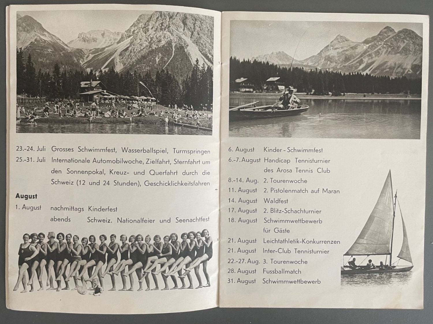 Documenti: Prospekt Arosa Graubünden / Umschlag E. Henel – Usato da Luzern venduto da oh_08 2