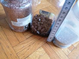 Lot Deko Sand 650g brown decorative gravel new