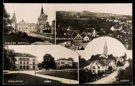 Tägerwilen, Schloss Kastell, Schulhaus,