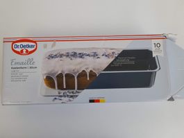 DR.OETKER Emaille Kastenform 30 cm