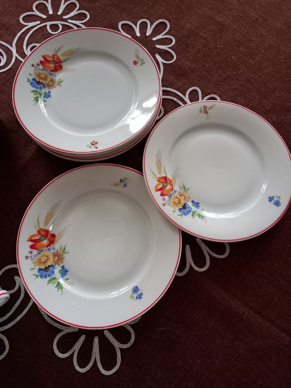 Set di piatti: Kaffeegeschirr Kornblumen – Usato da Aarburg venduto da chregi79 4