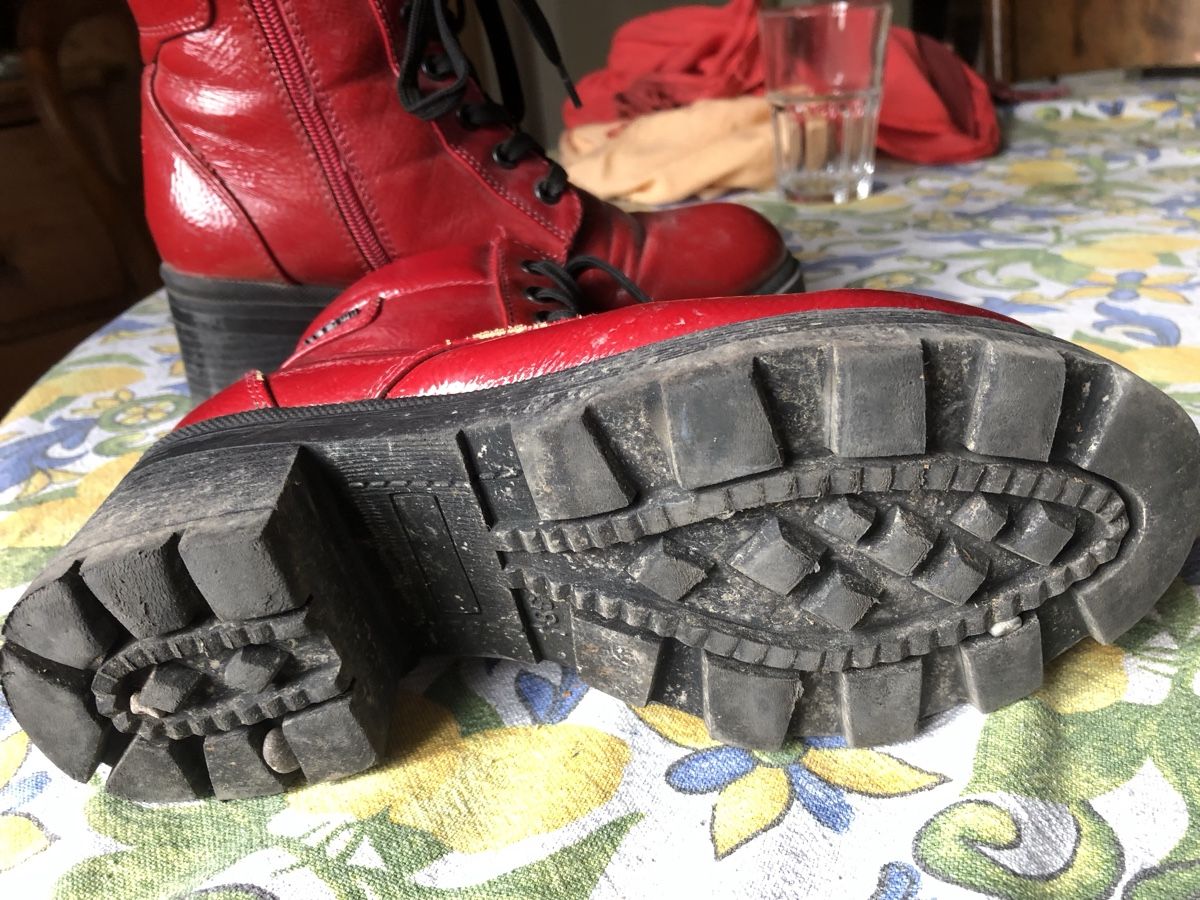 Damenschuhe: Rote Stiefel gr. 38 – Gebraucht aus Zürich von Excalibur.zh 4