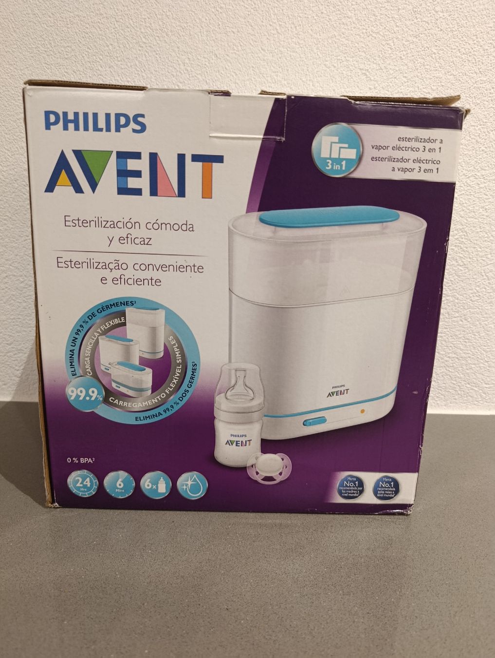 Philips Pasti del neonato: Sterilizzatore Philips Avent – Usato da Ludiano venduto da Mo_Bia