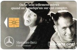 Privat Telefonkarte Frankreich Mercedes Benz