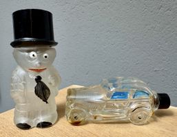 2 x Parfum Flakon figürlich Auto + Männchen Figur