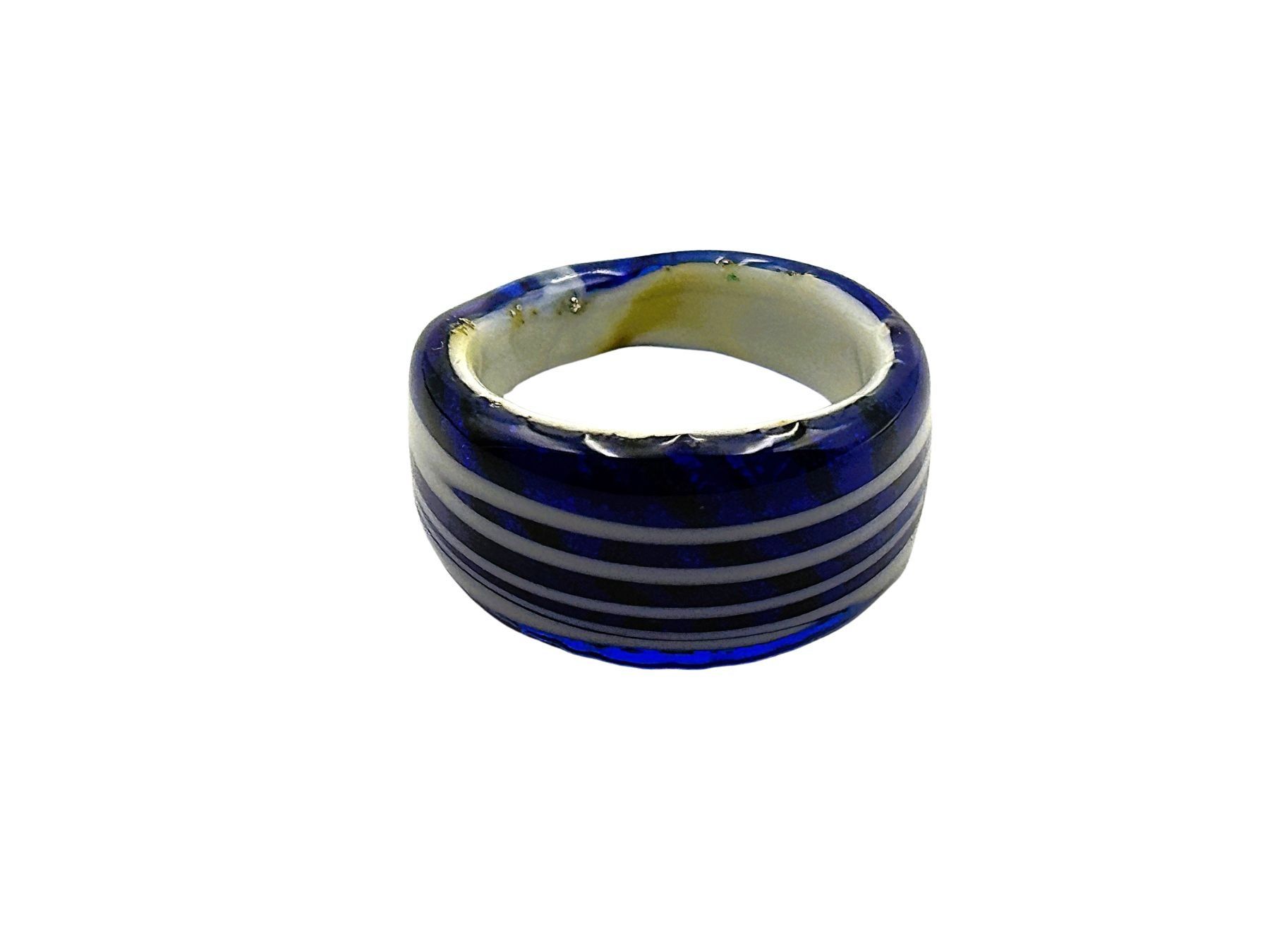 Murano Anelli: Ring Murano Glas G 55 Breite 11mm – Nuovo e nell'imballaggio originale da Oberkulm venduto da Murano-Schmuck 3