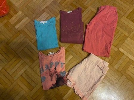 Kleiderpaket 5-teilig Mädchen Grösse 122