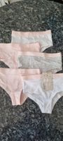 Mädchen Hipster 5er Pack weiss/rosa Grösse 98/104 neu