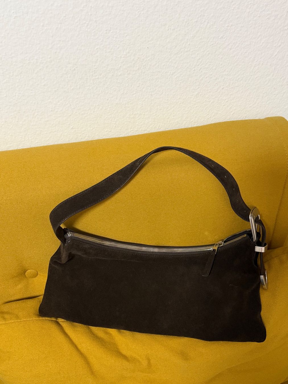 Massimo Dutti Borse da donna: Massimo Dutti Braune Suede Tasche – Nuovo (secondo la descrizione) da Basel venduto da iulia_haul 2