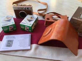 Instax mini EVO Fujifilm Neu und Etui mit 2 Filmen!