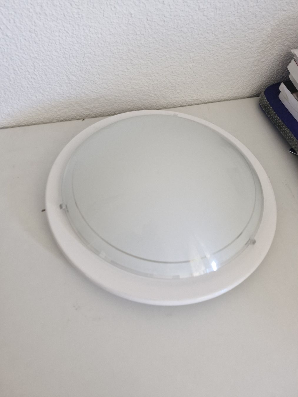 Micasa Lampadari & plafoniere: Deckenleuchte weiss rund guter Zustand – Usato da Büren an der Aare venduto da Sommisomel