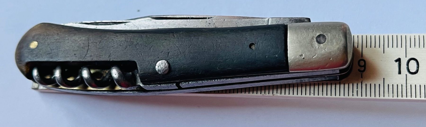 Solingen Coltelli tascabile: Antikes Solingen-Sackmesser, mit Säge und gr.+ kl. Klinge – Usato da Basel venduto da TOMFAN 6