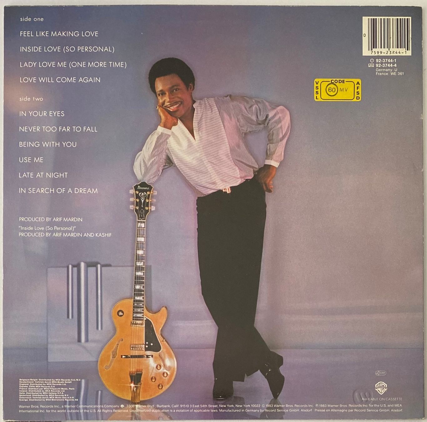 Schallplatten: George Benson, In Your Eyes – Gebraucht aus Flums von  1