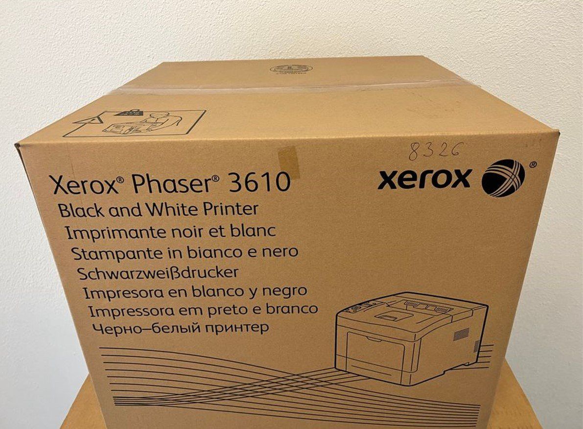 Xerox Drucker: Xerox Phaser 3610dn, neue, originalverpackte A4 Laserdrucker – Neu und originalverpackt aus Glattbrugg von copytron 1