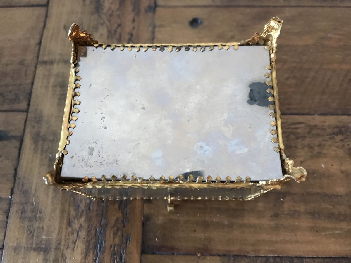 Barattoli: Alte Schmuckschatulle Glas – Usato da Rapperswil SG venduto da cosiba01 4