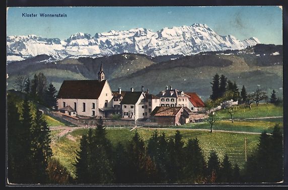Cartes postales: AK Wonnenstein, Blick auf das Kloster – D'occasion à Berlin par bartko-reher