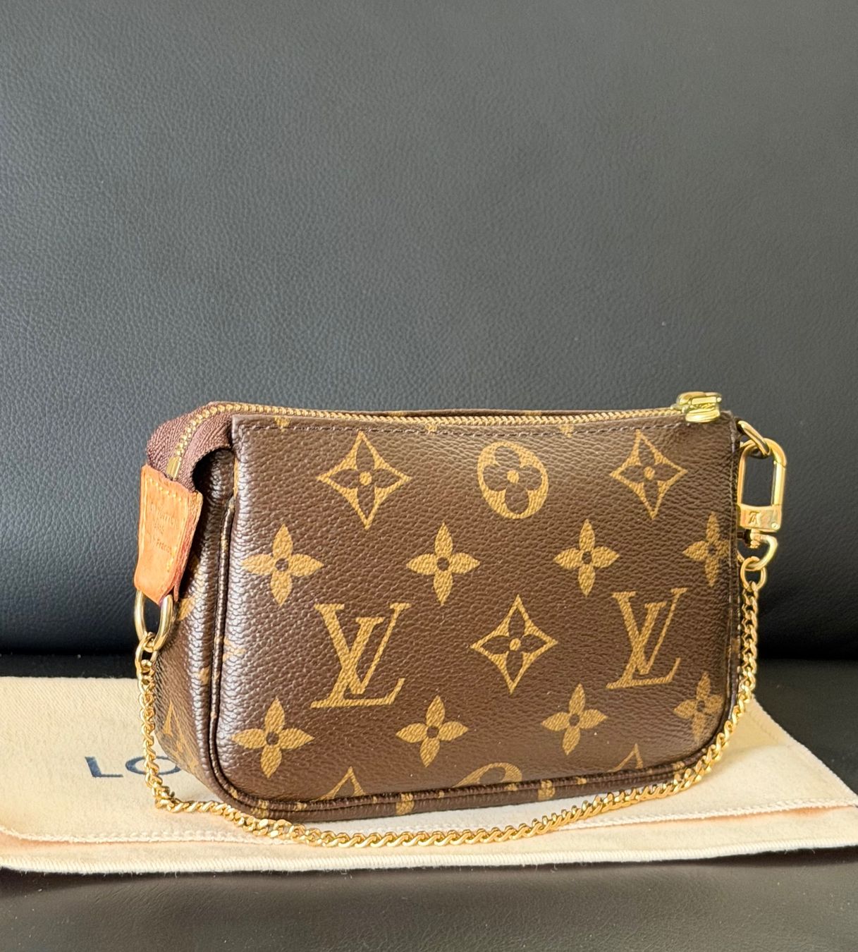 Louis Vuitton Taschen für Damen: Louis Vuitton Mini Pochette Accessoires – Gebraucht aus Reinach AG von gab_8s7m 7