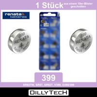 Renata 399 SR927W Knopfzellenbatterie - 1 Stk.