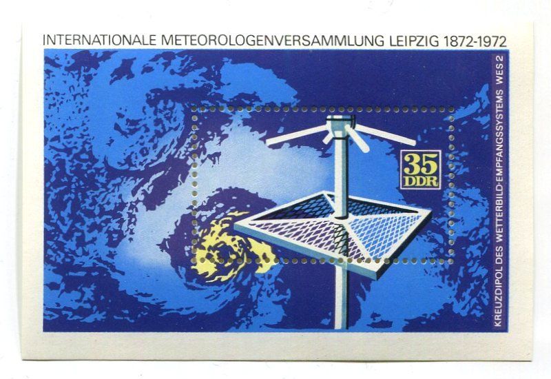Alle Briefmarken: Block "Meteorologie". DDR – Neu und originalverpackt aus Basel von Butsch5