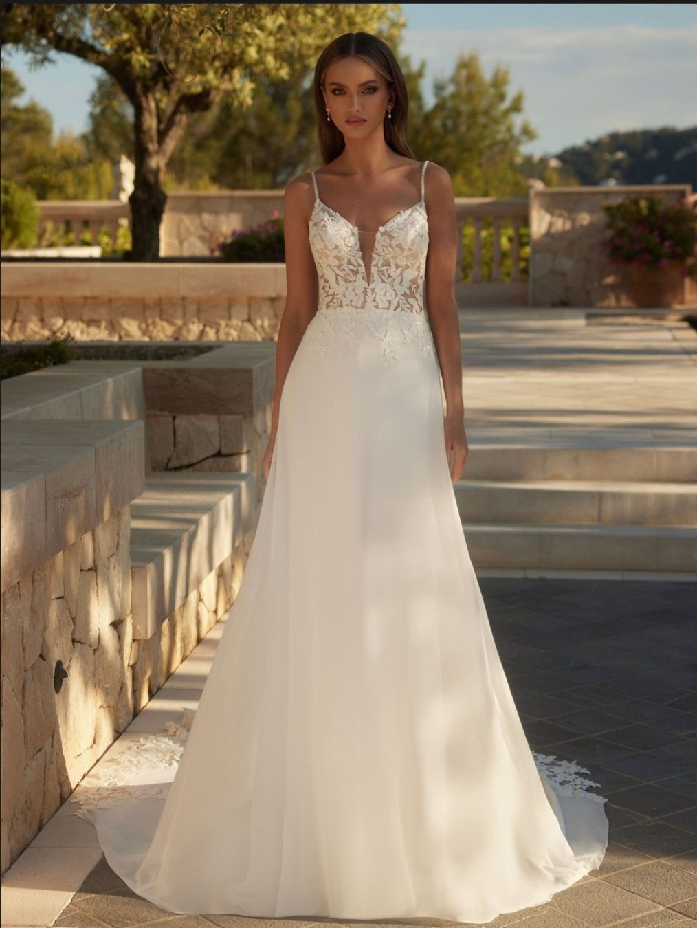 Vestiti: Hochzeitskleid Bianco Evento Beryl – Usato da Bad Zurzach venduto da camasp 2