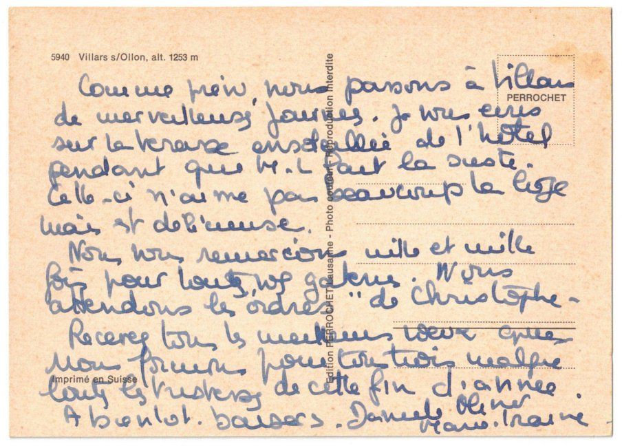 Cartoline postali: Villar – Usato da Binningen venduto da Mountainrider 1